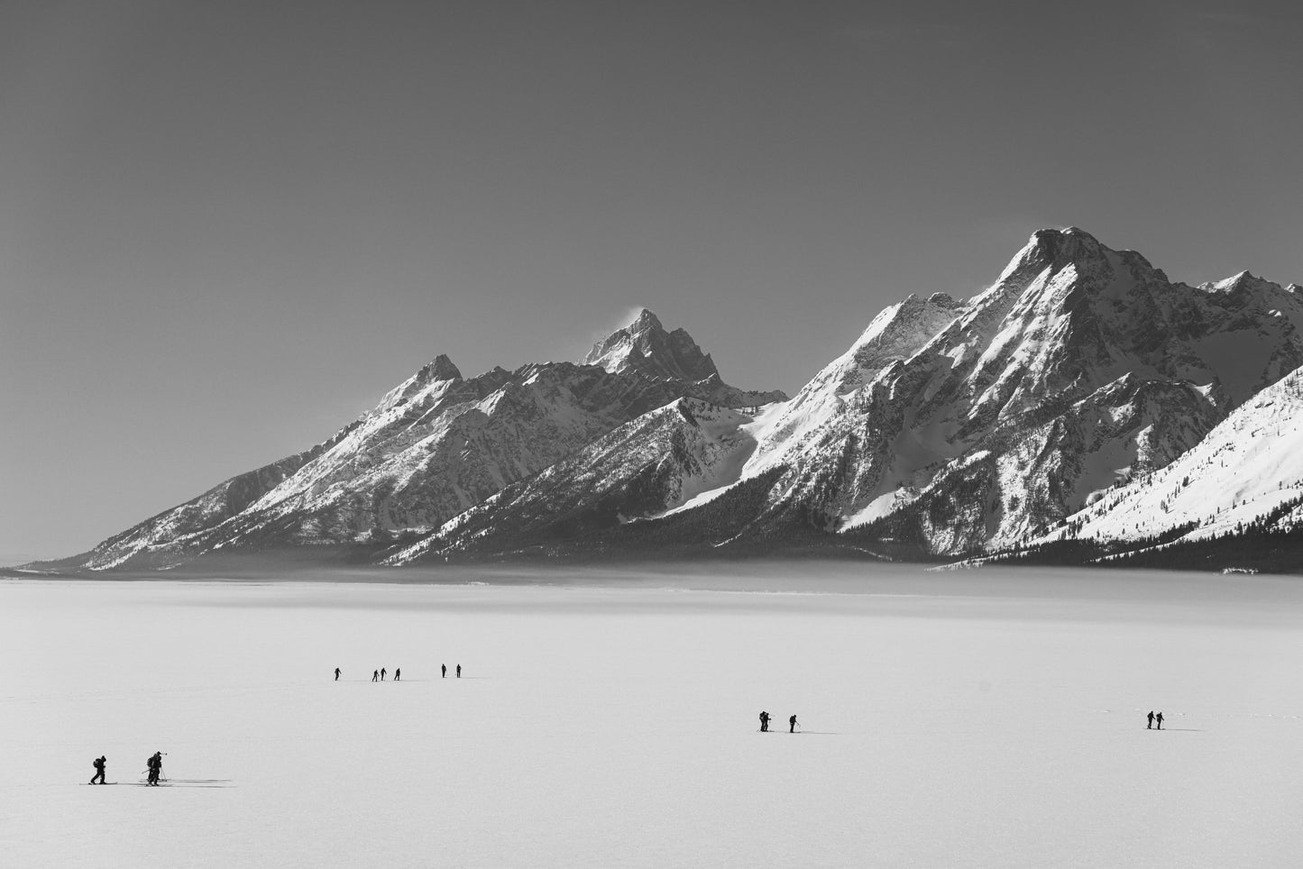 Adventurers on Jackson Lake