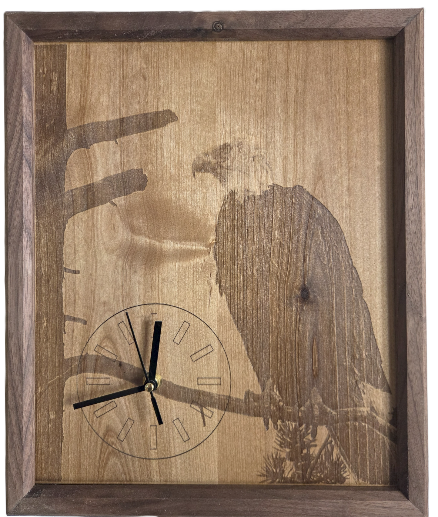 Bald Eagle Clock