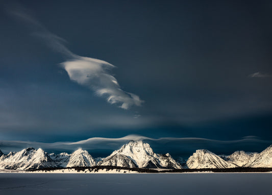 Rolling Clouds over Mount Moran